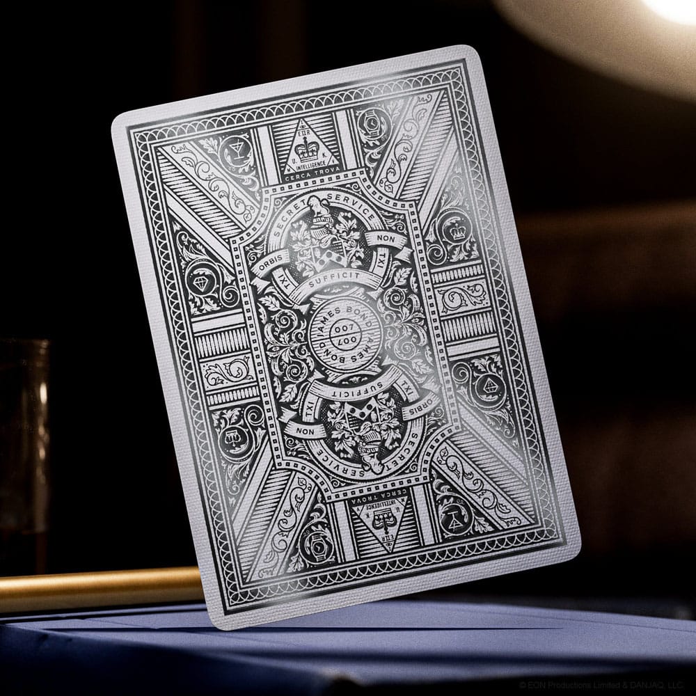 James Bond Spielkarten Silver Edition