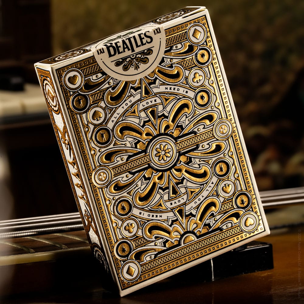 The Beatles Spielkarten White Special Edition