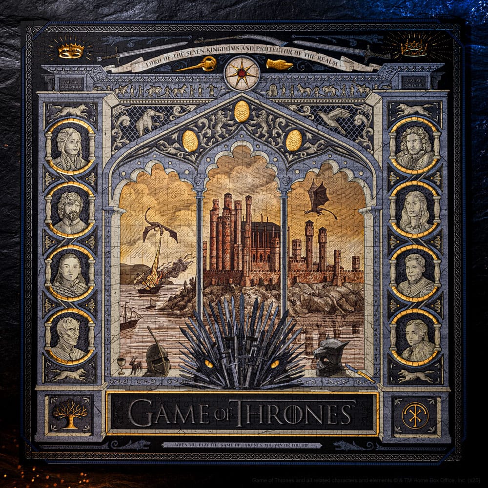 Game of Thrones Multi-Dimensionales Puzzle (1000 Teile)
