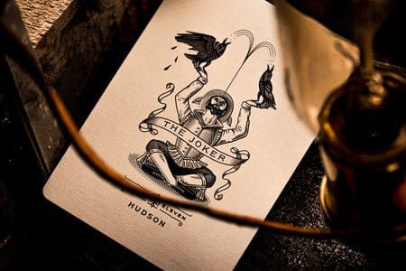 Theory 11 Spielkarten Hudson schwarz