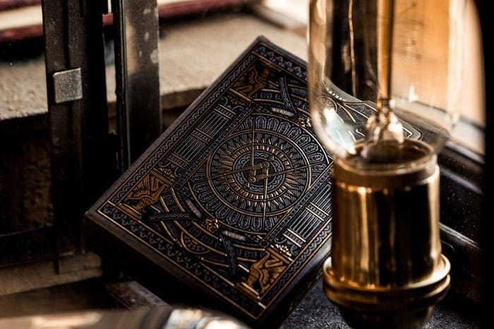 Theory 11 Spielkarten Hudson schwarz