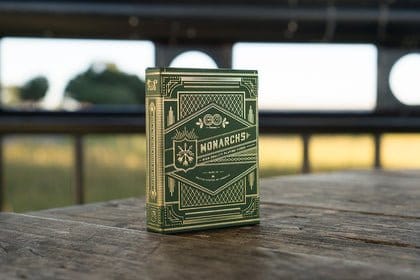 Theory 11 Spielkarten Monarch Green