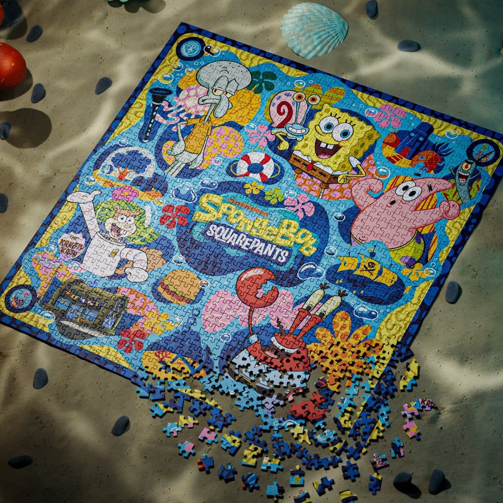 SpongeBob Schwammkopf Multi-Dimensionales Puzzle (1000 Teile)