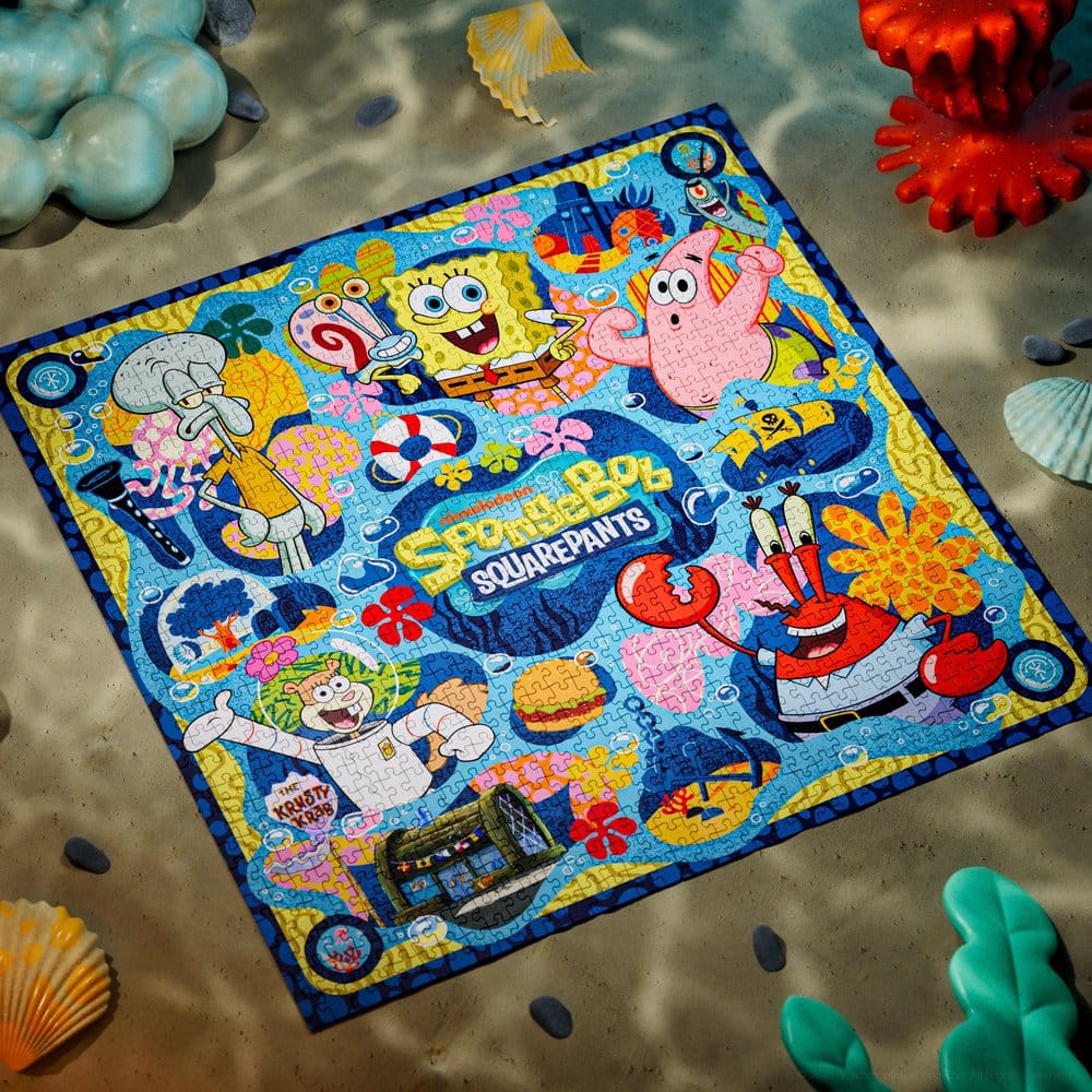 SpongeBob Schwammkopf Multi-Dimensionales Puzzle (1000 Teile)