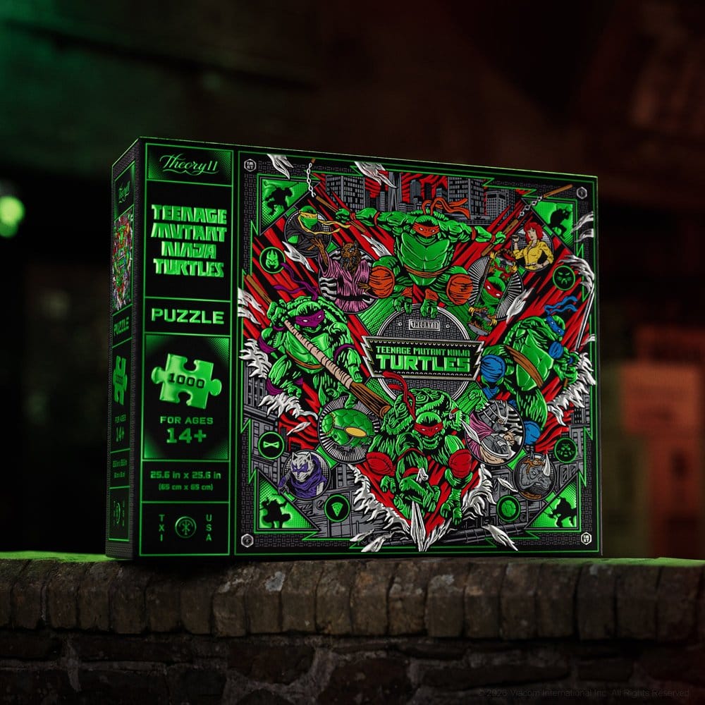 Teenage Mutant Ninja Turtles mehrdimensionales Puzzle (1000 Teile)