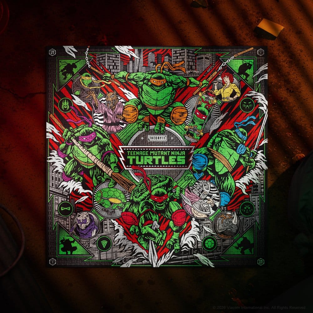 Teenage Mutant Ninja Turtles mehrdimensionales Puzzle (1000 Teile)