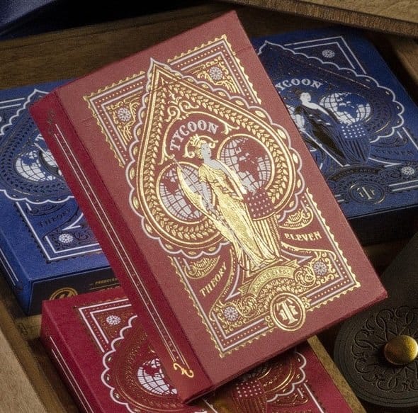 Theory 11 Spielkarten Tycoon Red