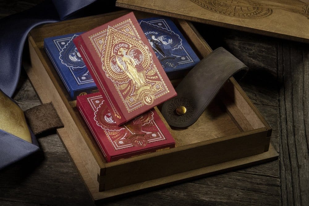 Theory 11 Spielkarten Tycoon Red