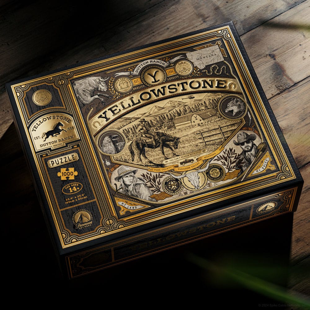 Yellowstone Multi-Dimensionales Puzzle (1000 Teile)