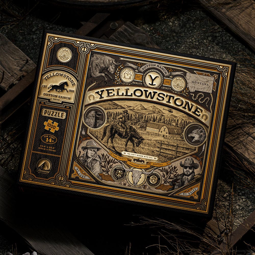Yellowstone Multi-Dimensionales Puzzle (1000 Teile)