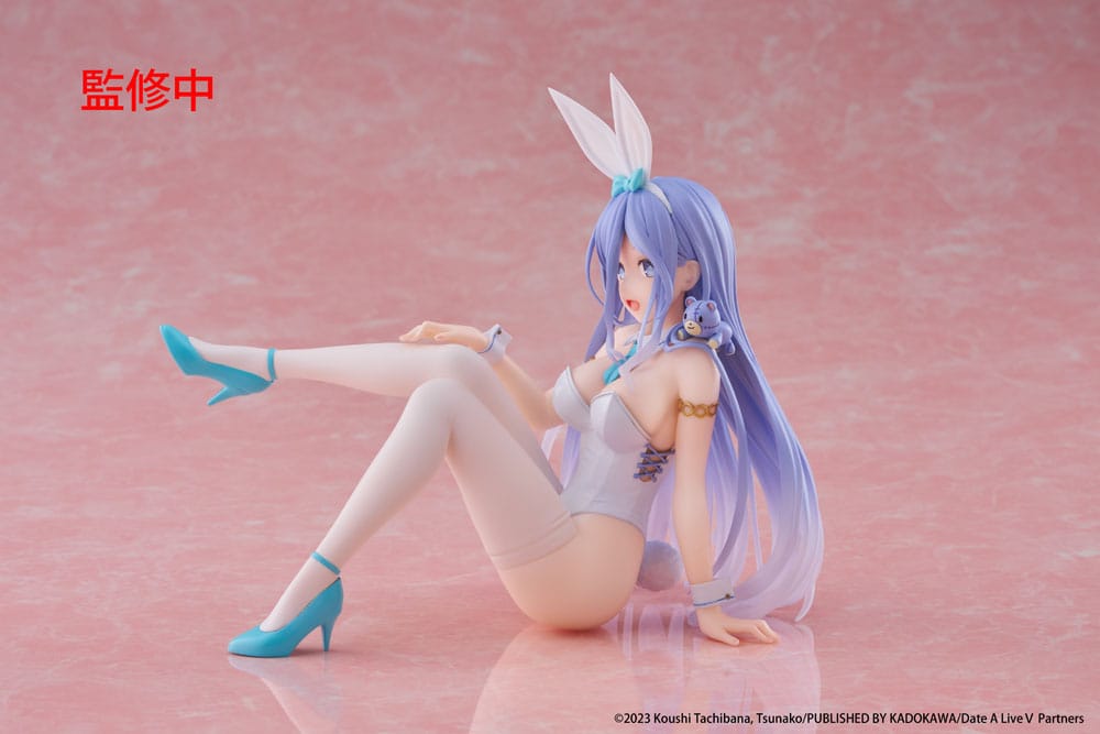 Date A Live V PVC Statue Desktop Cute Figure Mio Takamiya Bunny Ver. 13 cm