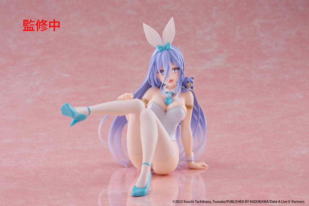 Date A Live V PVC Statue Desktop Cute Figure Mio Takamiya Bunny Ver. 13 cm