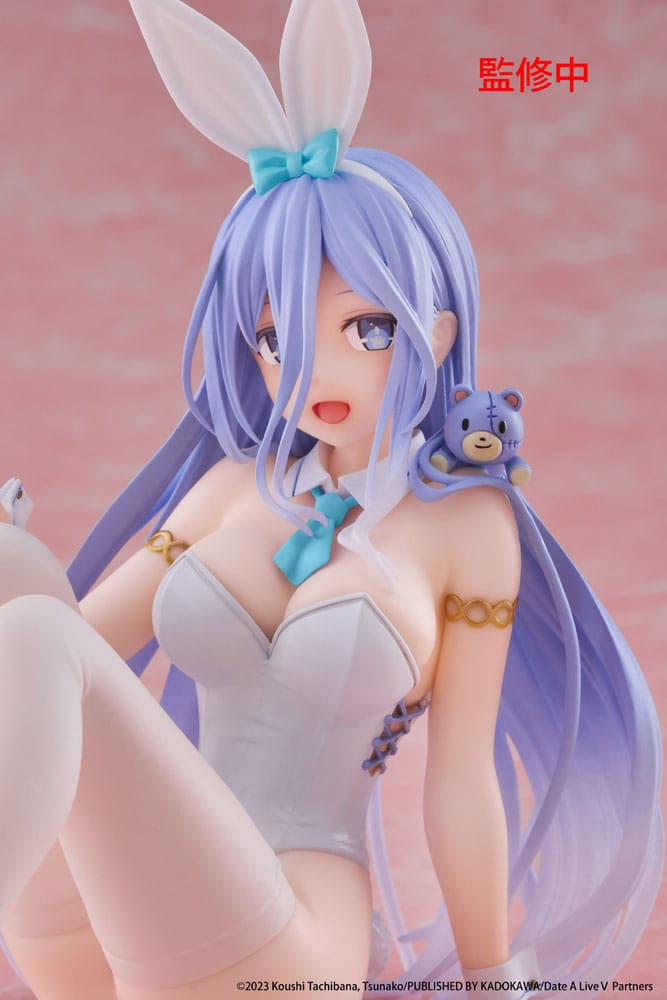 Date A Live V PVC Statue Desktop Cute Figure Mio Takamiya Bunny Ver. 13 cm