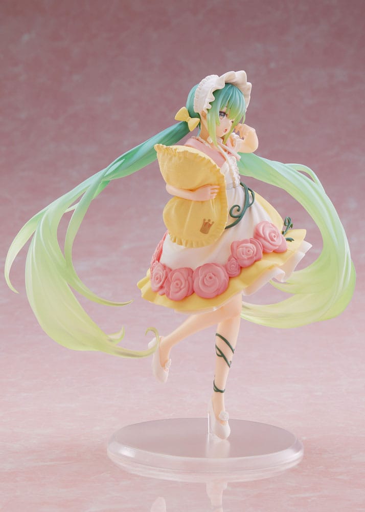 Hatsune Miku PVC Statue Hatsune Miku Wonderland Sleeping Beauty Reissue 18 cm