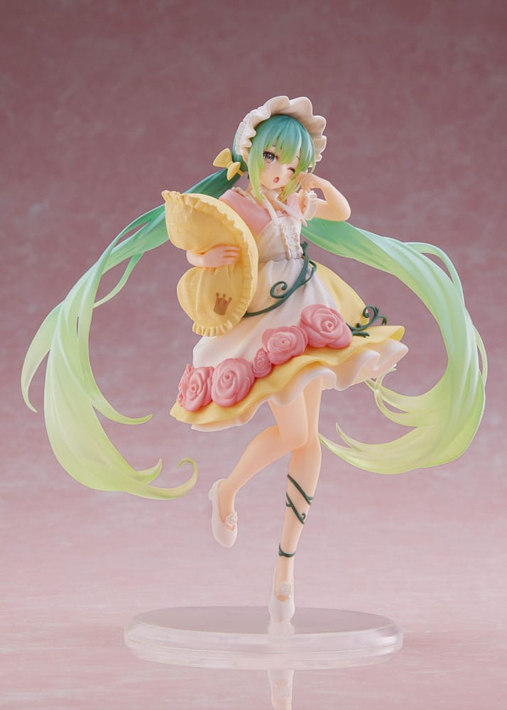 Hatsune Miku PVC Statue Hatsune Miku Wonderland Sleeping Beauty Reissue 18 cm