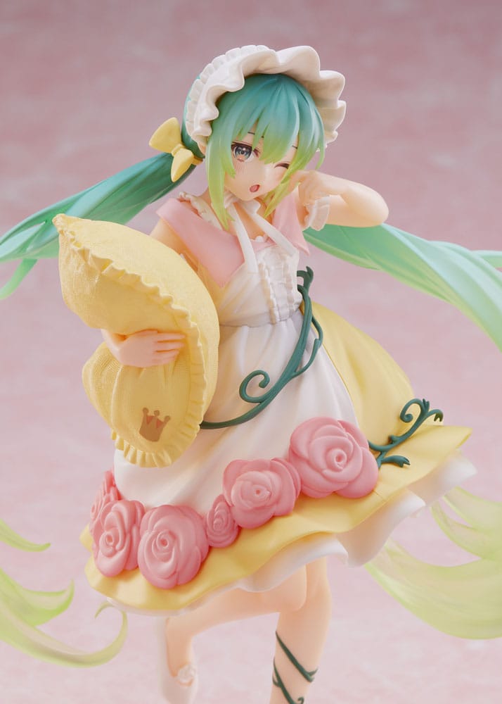 Hatsune Miku PVC Statue Hatsune Miku Wonderland Sleeping Beauty Reissue 18 cm