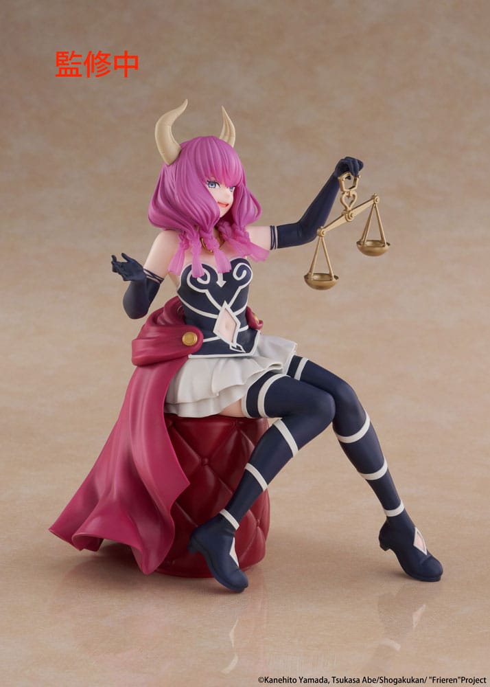 Frieren: Beyond Journey's End PVC Statue Desktop Cute Figure Aura the guillotine 13 cm