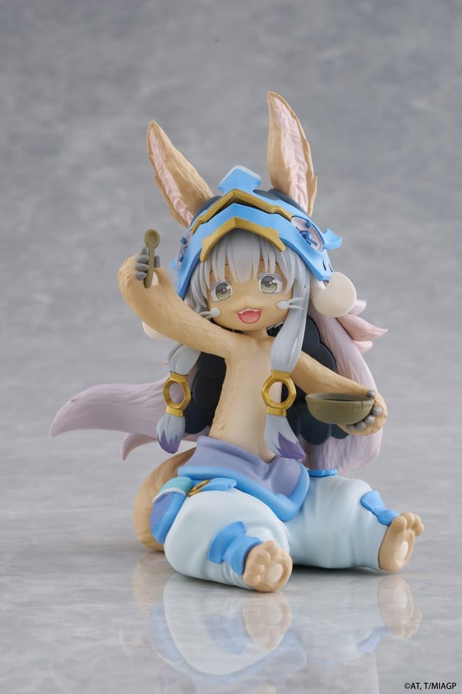 Made in Abyss Desktop Cute PVC Figur Nanachi (Mealtime ver.) 13 cm