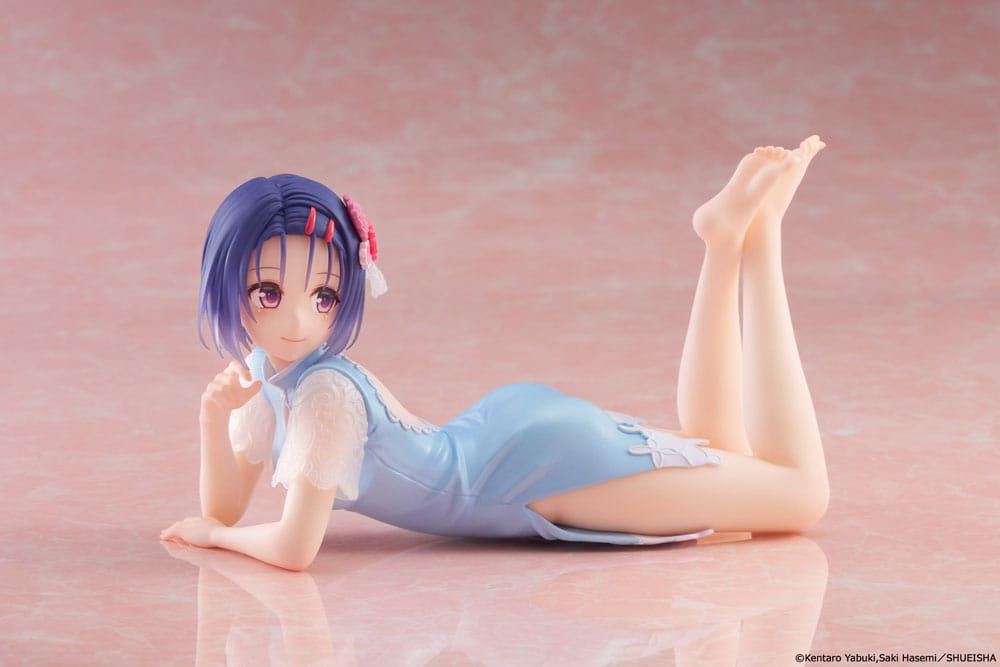 To Love-Ru Darkness PVC Statue Desktop Cute Figure Haruna Sairenji (China Dress Ver.) 13 cm
