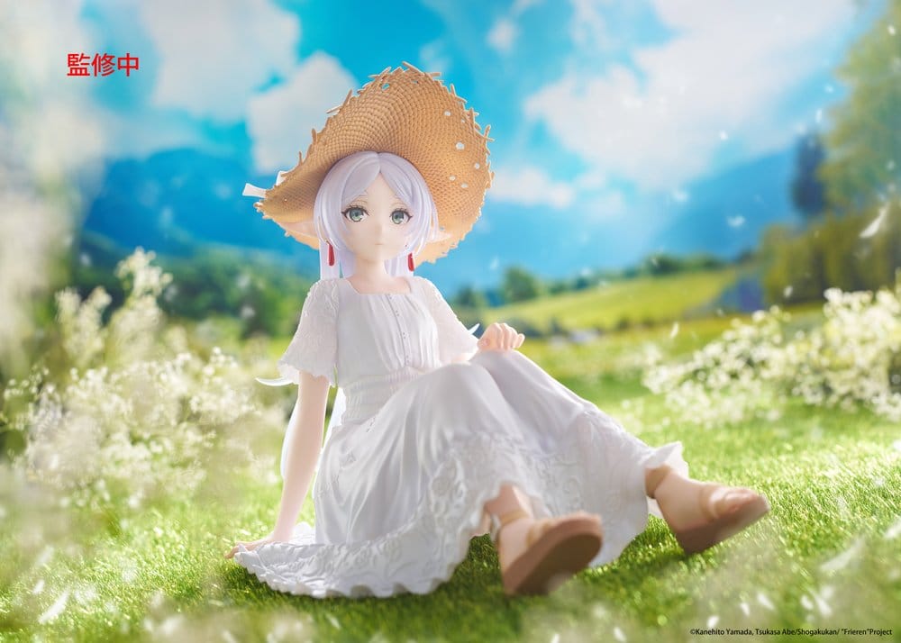 Frieren: Beyond Journey's End PVC Statue Desktop Cute Figure Frieren Summer Dress Ver. 13 cm