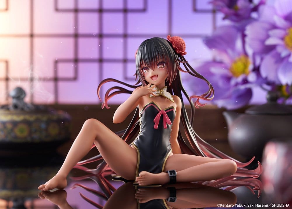 To Love-Ru Darkness Desktop Cute PVC Figur Nemesis (Chinese Dress Ver.) 13 cm