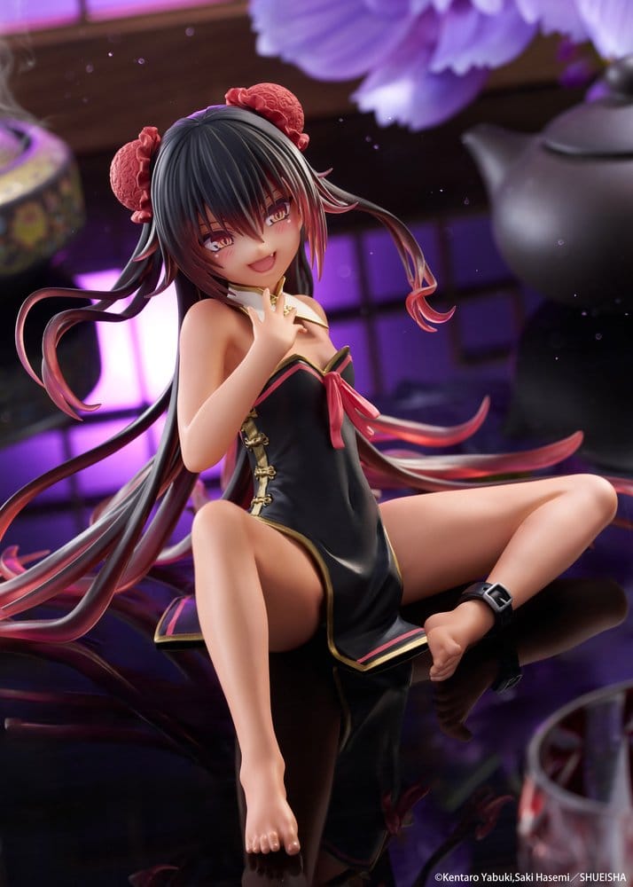To Love-Ru Darkness Desktop Cute PVC Figur Nemesis (Chinese Dress Ver.) 13 cm