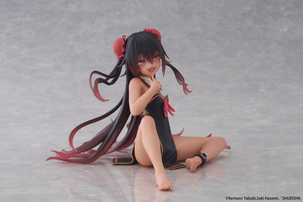 To Love-Ru Darkness Desktop Cute PVC Figur Nemesis (Chinese Dress Ver.) 13 cm