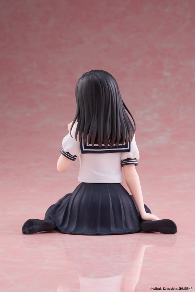 Strawberry 100% Desktop Cute PVC Figur Aya Tojo (School uniform Ver.) 13 cm
