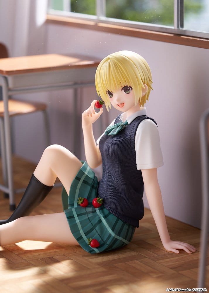 Strawberry 100% Desktop Cute PVC Figur Tsukasa Nishino (School uniform Ver.) 13 cm