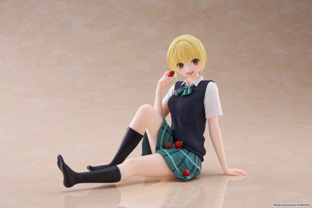 Strawberry 100% Desktop Cute PVC Figur Tsukasa Nishino (School uniform Ver.) 13 cm