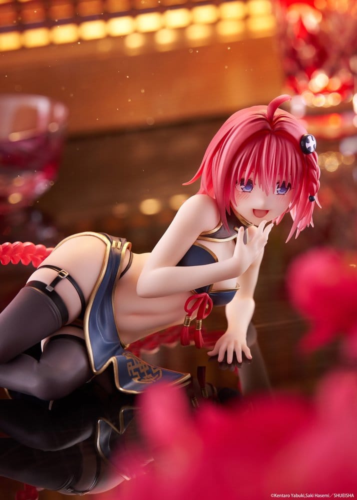 To Love-Ru Darkness Desktop Cute PVC Figur Mea Kurosaki (Chinese Dress Ver.) 13 cm