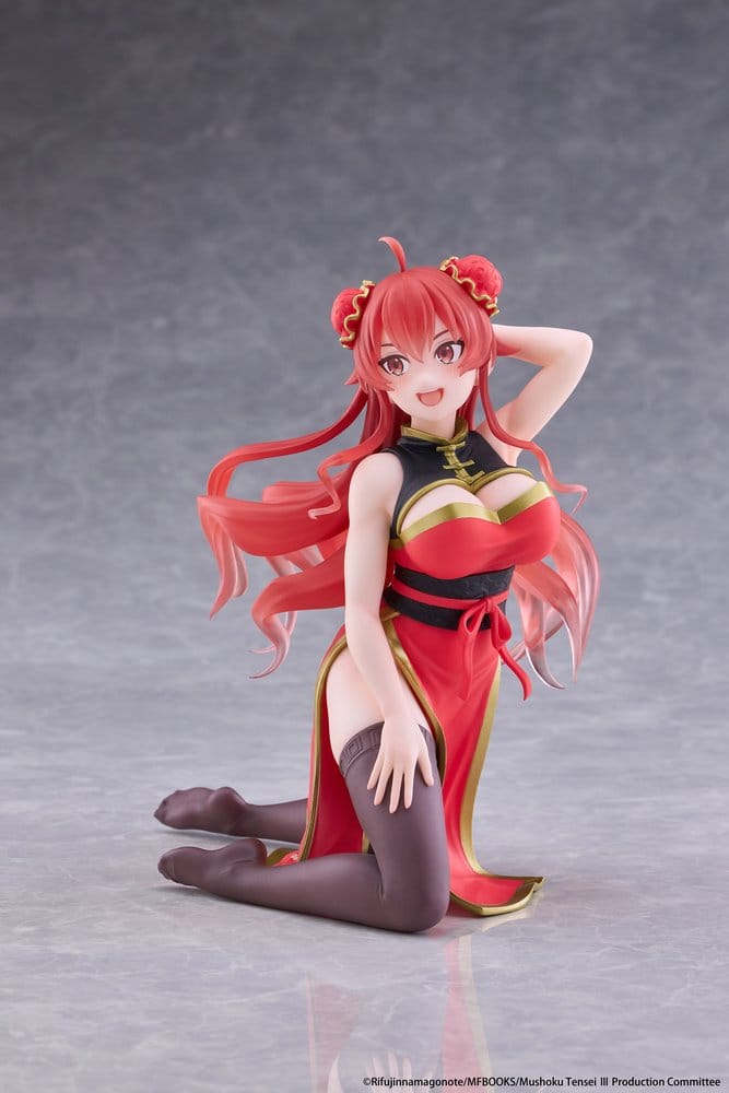 Mushoku Tensei: Jobless Reincarnation Desktop Cute PVC Figur Eris Greyrat (Chinese Dress Ver.) 13 cm