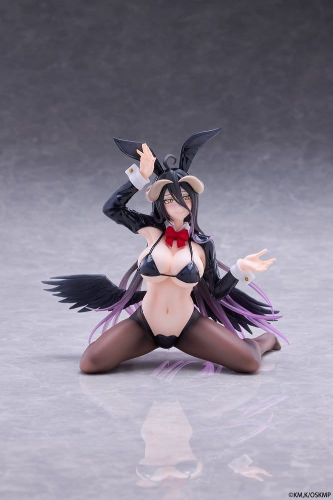Overlord Moflock PVC Figur Albedo (Reverse Bunny Suit Ver.) 13 cm