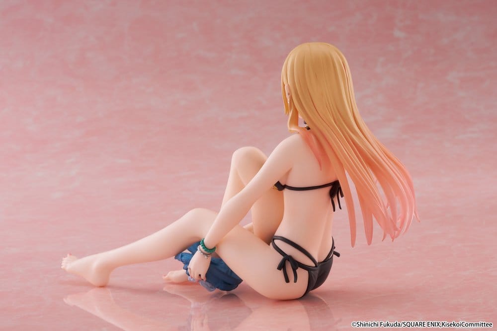 My Dress-Up Darling Desktop Cute PVC Figur Marin Kitagawa (Measured Swimsuit Ver.) Reissue 13 cm