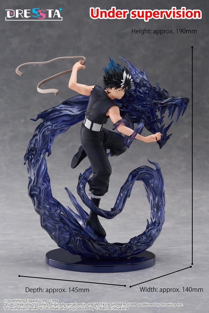 Yu Yu Hakusho Dressta PVC Figur Hiei 18 cm