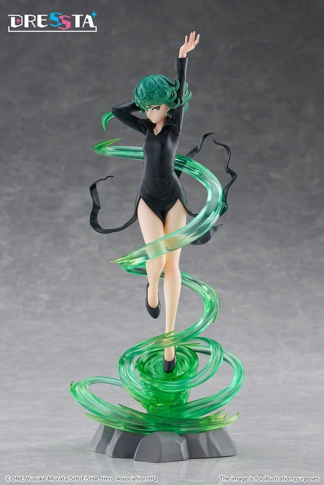 One-Punch Man Dressta PVC Figur Terrible Tornado 24 cm