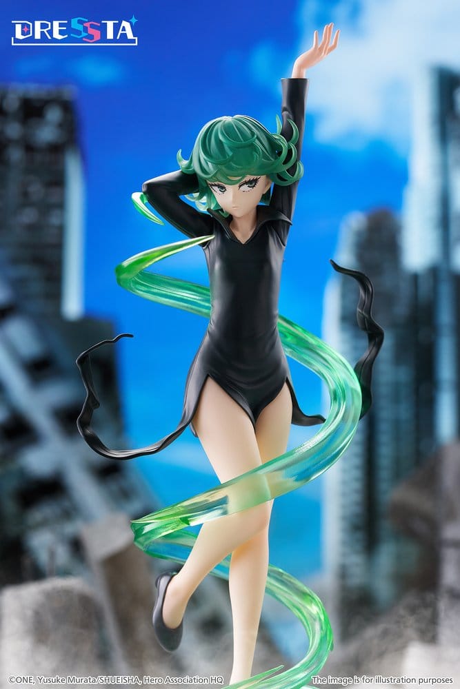 One-Punch Man Dressta PVC Figur Terrible Tornado 24 cm