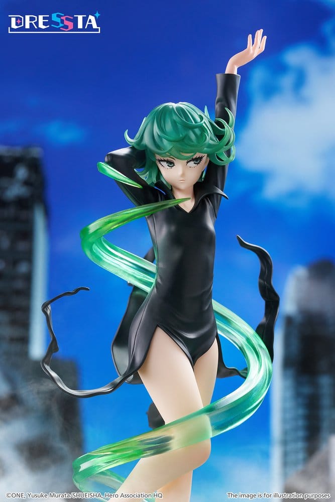 One-Punch Man Dressta PVC Figur Terrible Tornado 24 cm