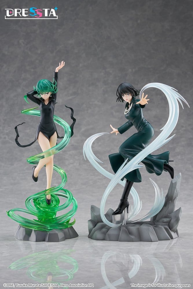 One-Punch Man Dressta PVC Figur Terrible Tornado 24 cm