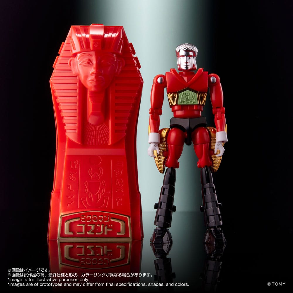 Legacysoul Actionfigur Microman Command No. 2 4er Set