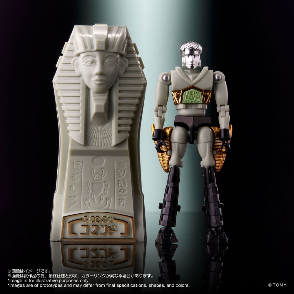 Legacysoul Actionfigur Microman Command No. 2 4er Set