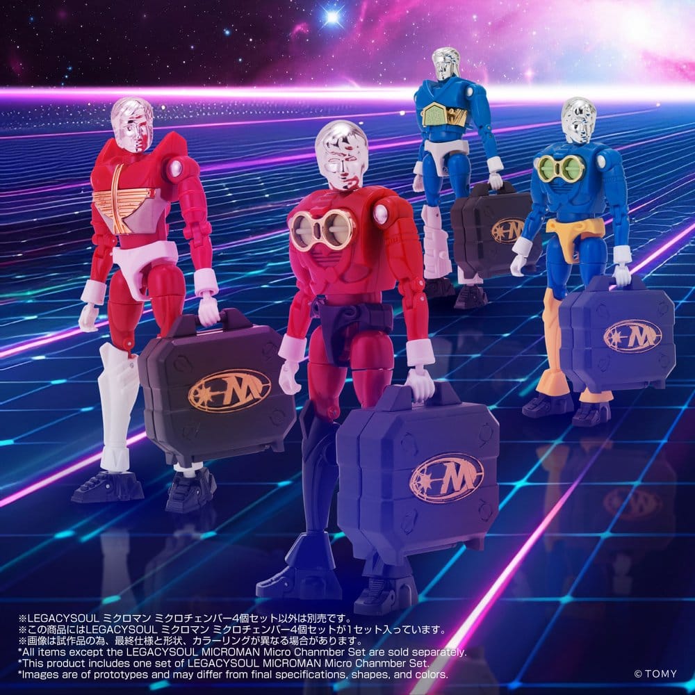 Microman Legacy Soul Zubehör-Set Microchambers