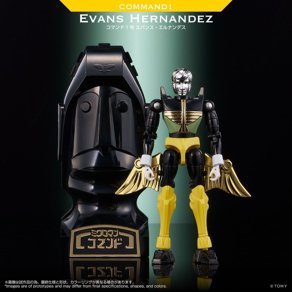 Microman Legacy Soul Actionfigur Command 1 Evans Hernandez