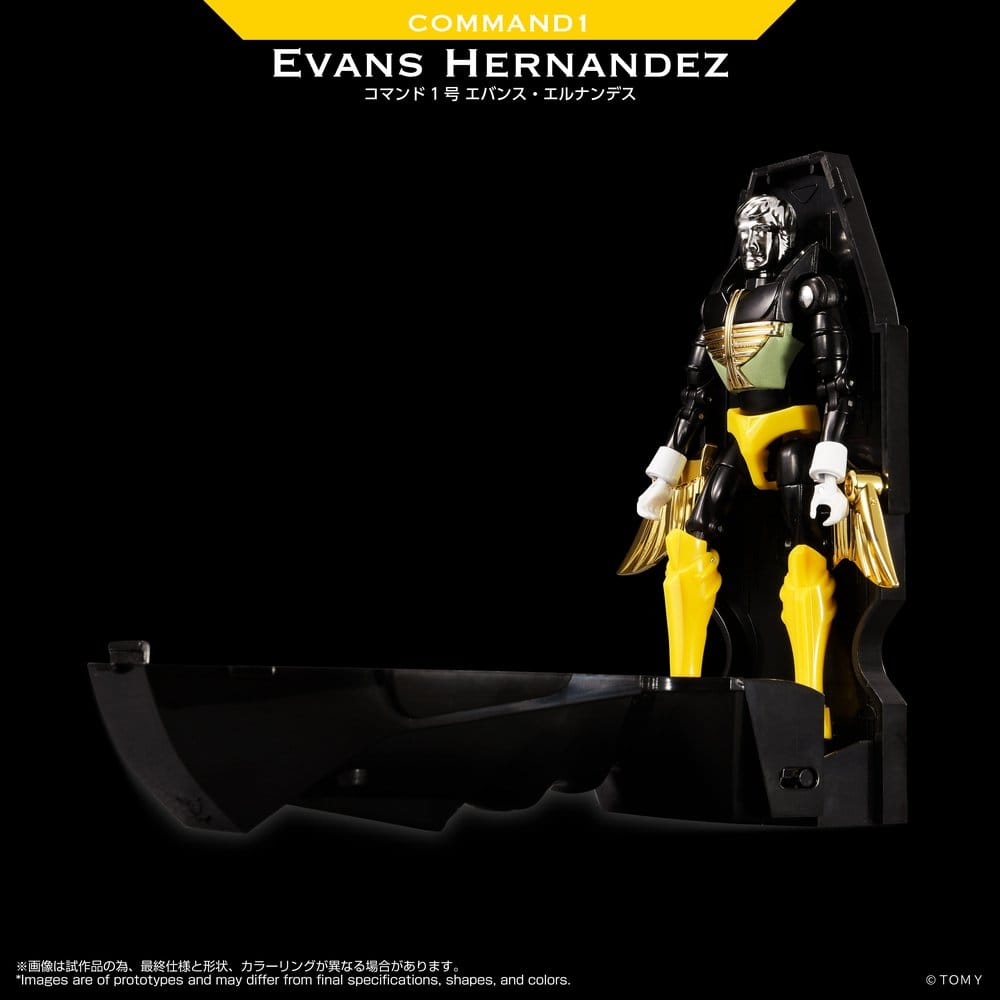 Microman Legacy Soul Actionfigur Command 1 Evans Hernandez