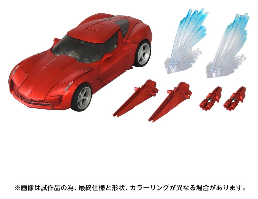 Transformers: Die Rache Masterpiece Movie Next Actionfigur MPMN-02 Sideswipe G1 Red 15 cm