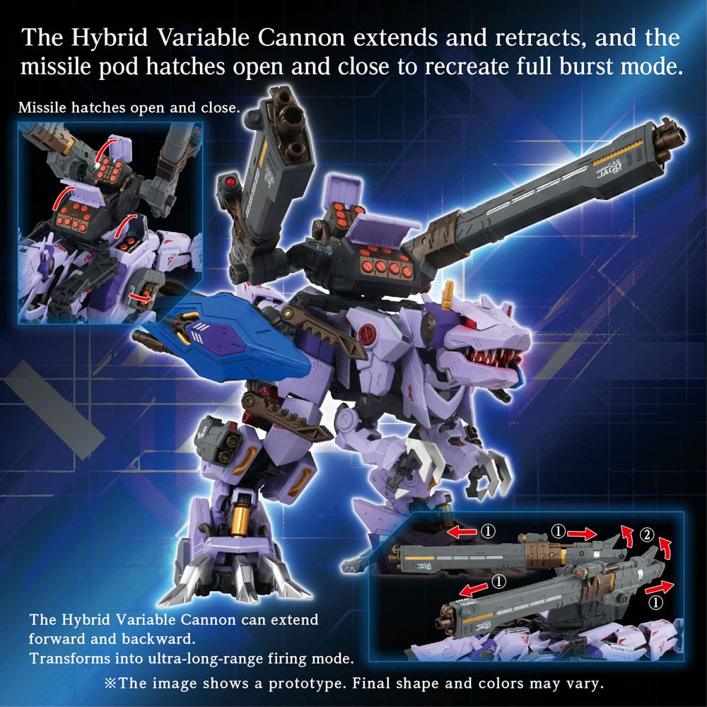 Zoids Model Kit Zubehör-Set AM-Z01CP Berserk Fury Sturm & Jagd Unit