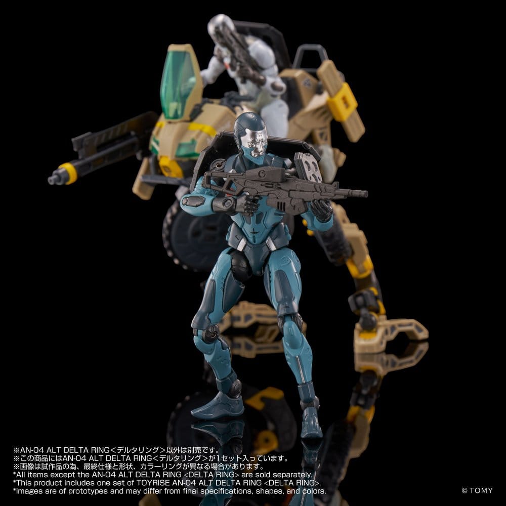 Altered Nano Actionfigur AN-04 Alt Delta Ring 10 cm