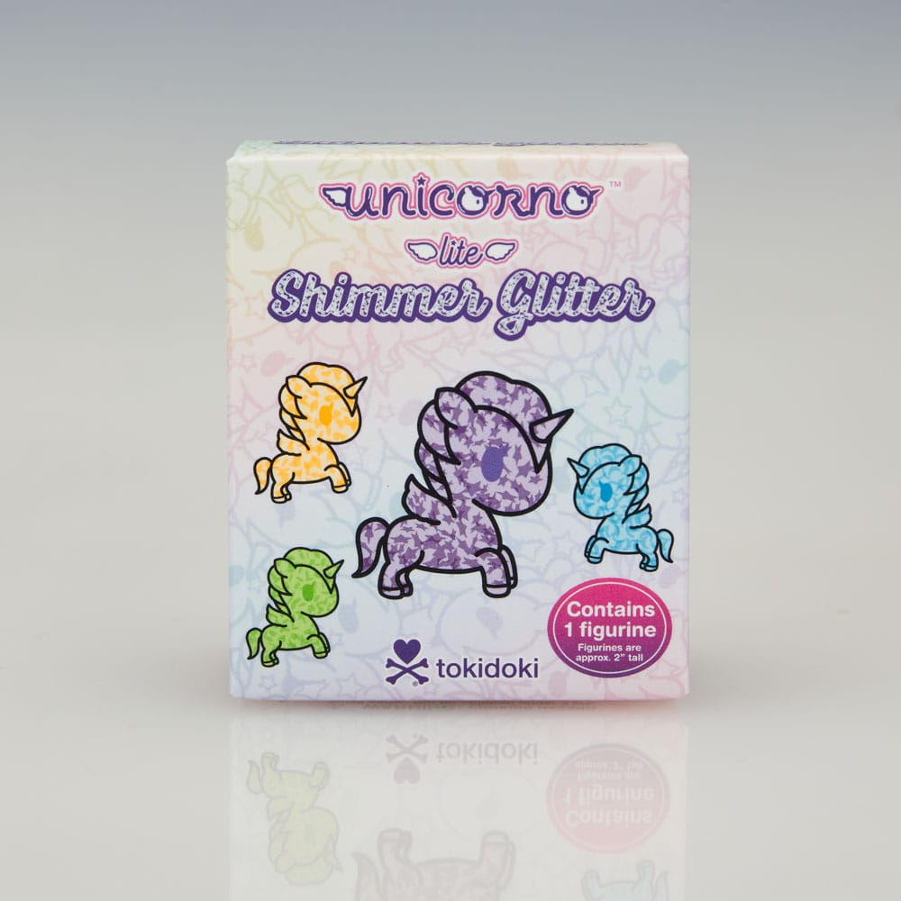 Unicorno Blind Box Figuren Sortiment Shimmer Glitter 5 cm (32)