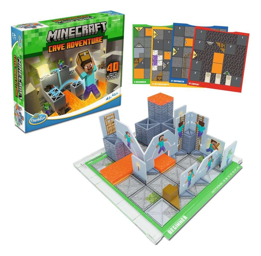 Minecraft Cave Adventure Logikspiel