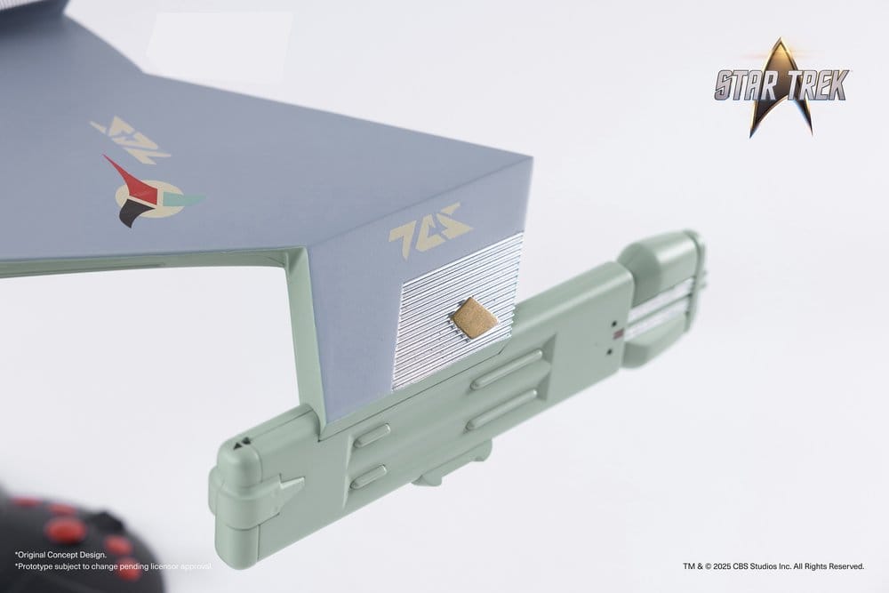 Star Trek TOS DieCast Replik 1/350 Klingon D7 Battle Cruiser Original Concept Design heo EU Exclusive 66 cm